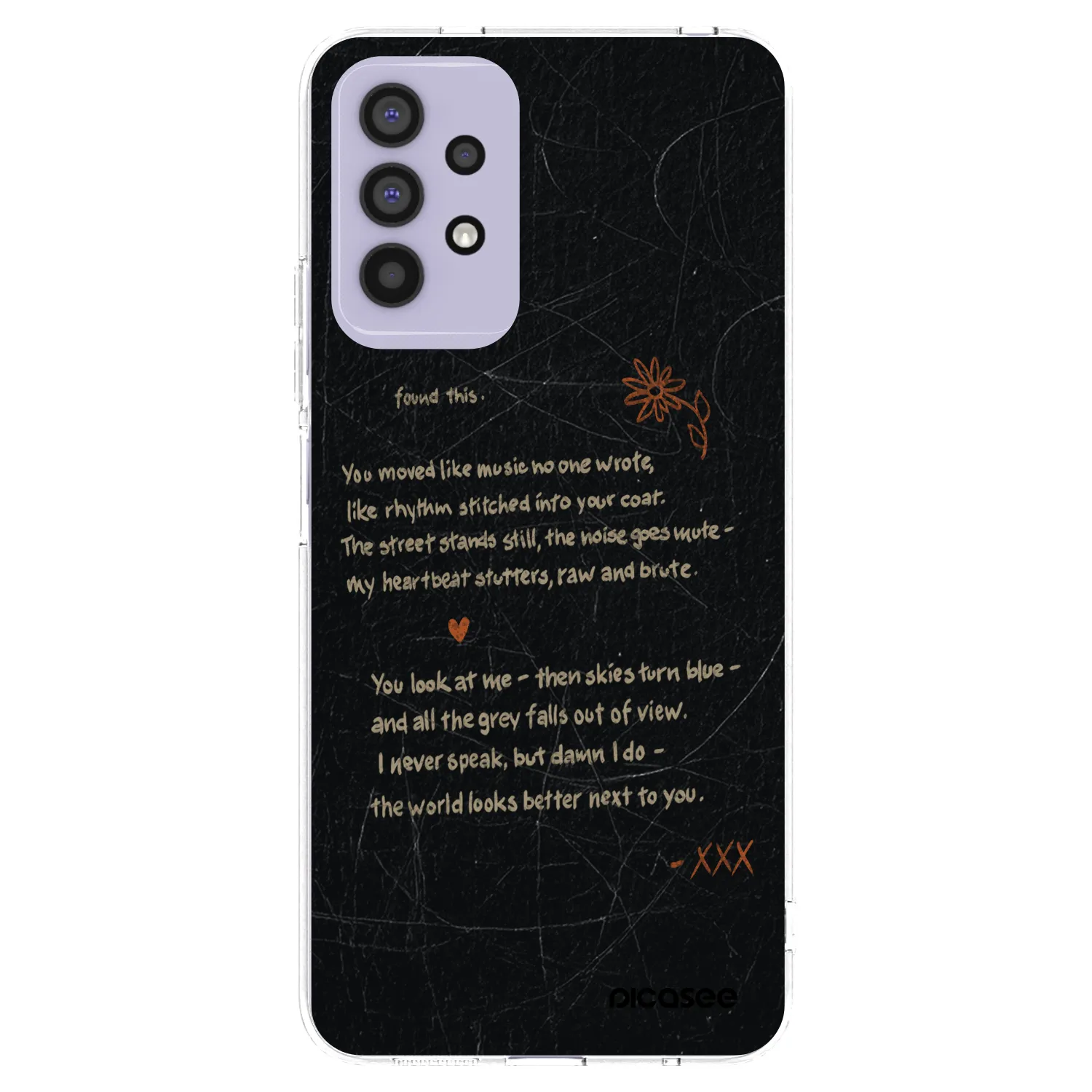Picasee silikonowe przeźroczyste etui na Samsung Galaxy A32 4G SM-A325F - POET