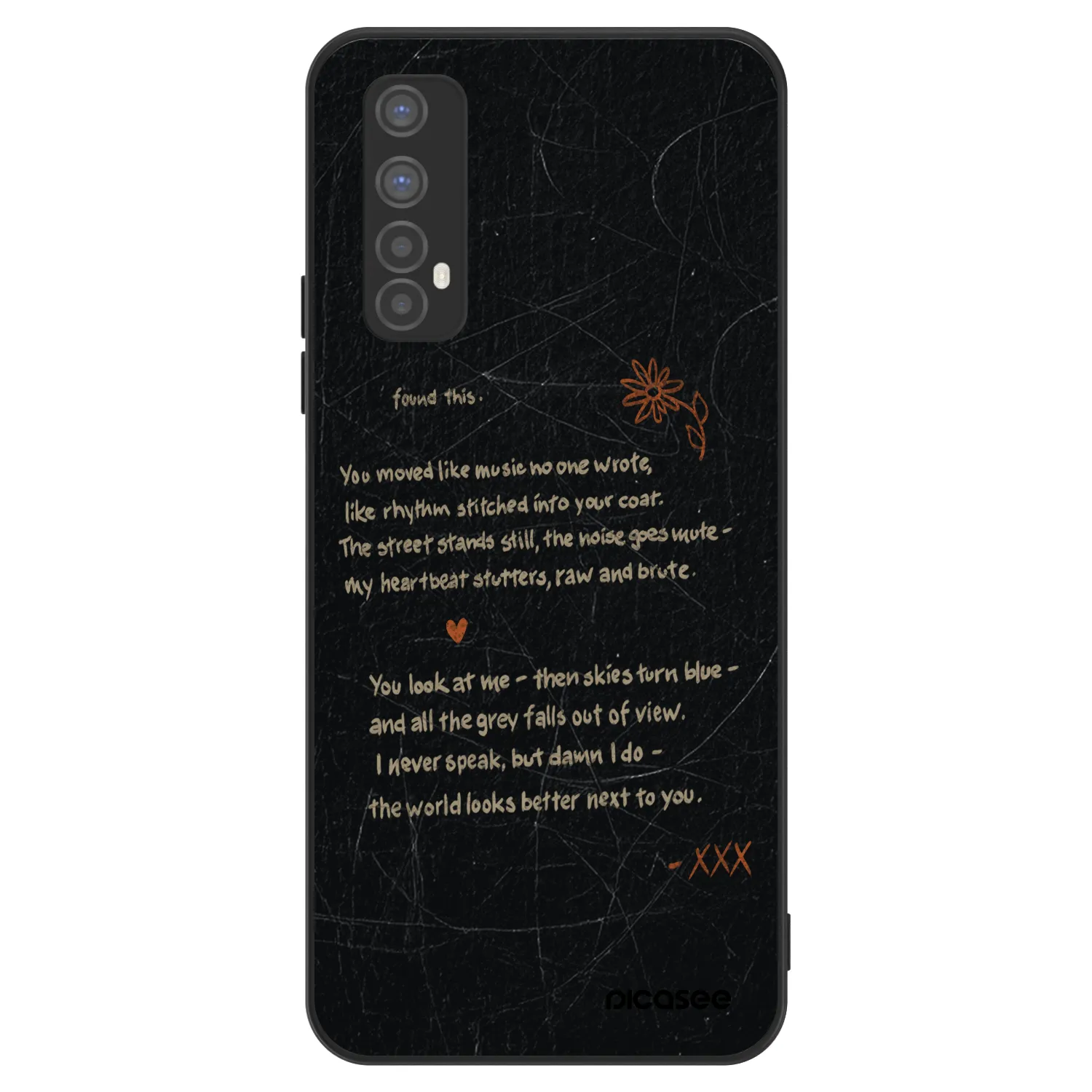Picasee ULTIMATE CASE na Realme 7 - POET