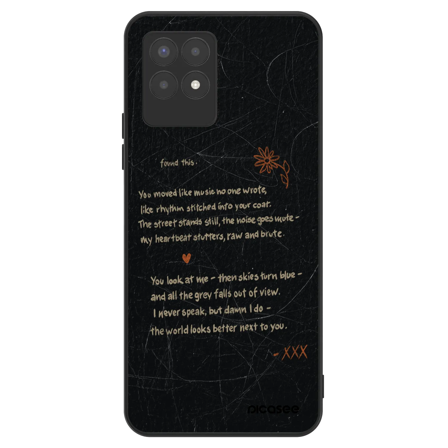 Picasee ULTIMATE CASE na Realme 8i - POET