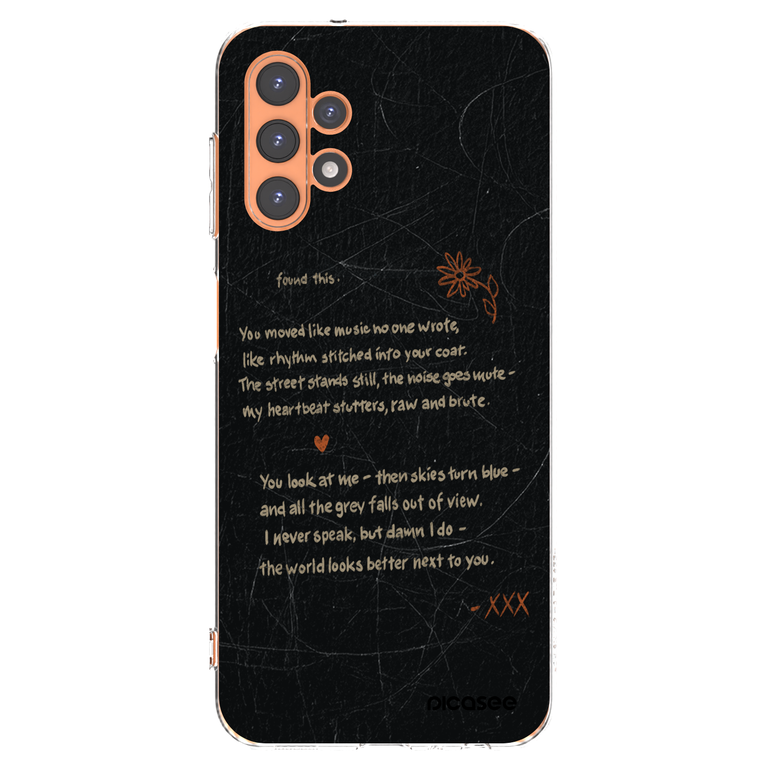 Picasee silikonowe przeźroczyste etui na Samsung Galaxy A13 4G A135 - POET