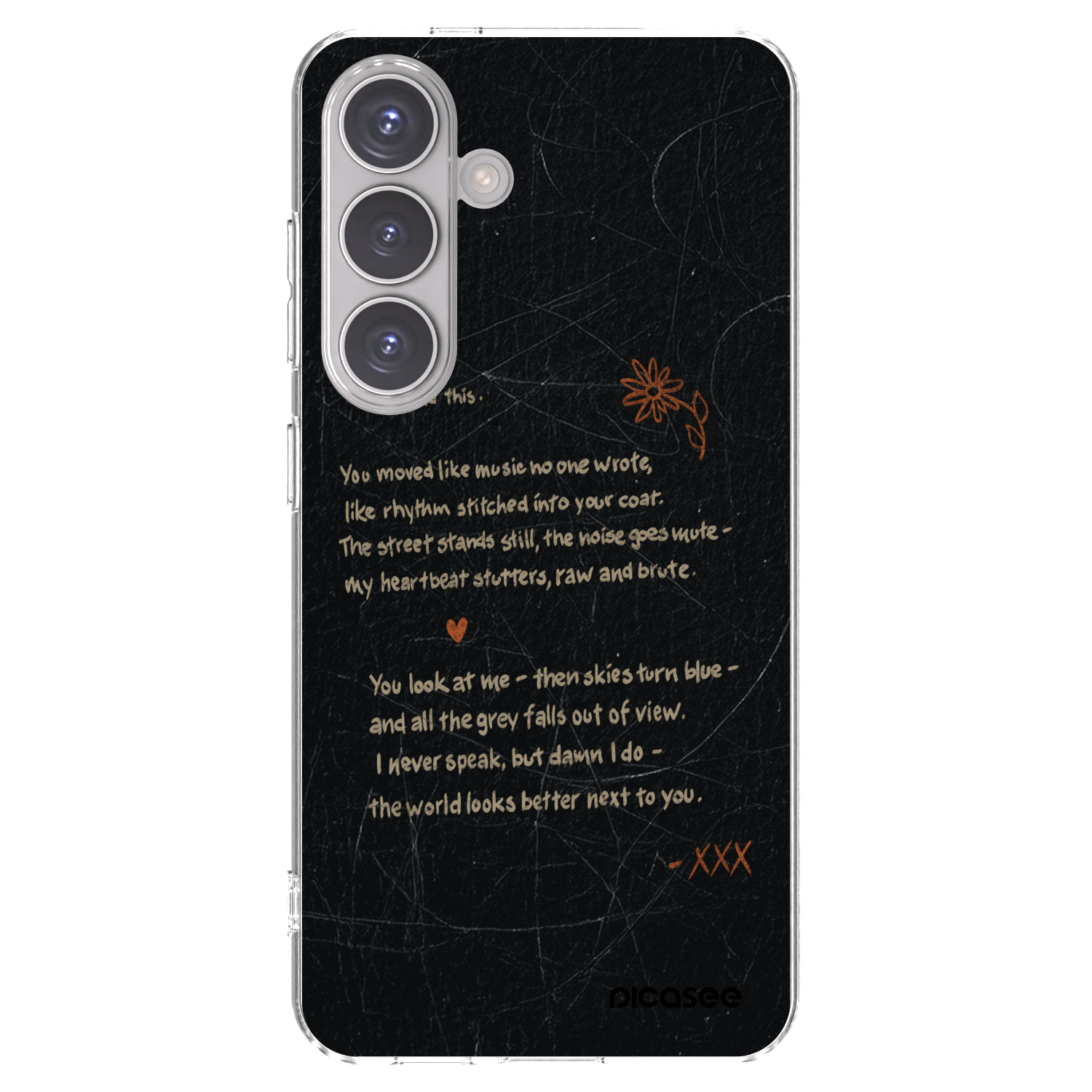 Picasee silikonowe przeźroczyste etui na Samsung Galaxy S24 S921B 5G - POET