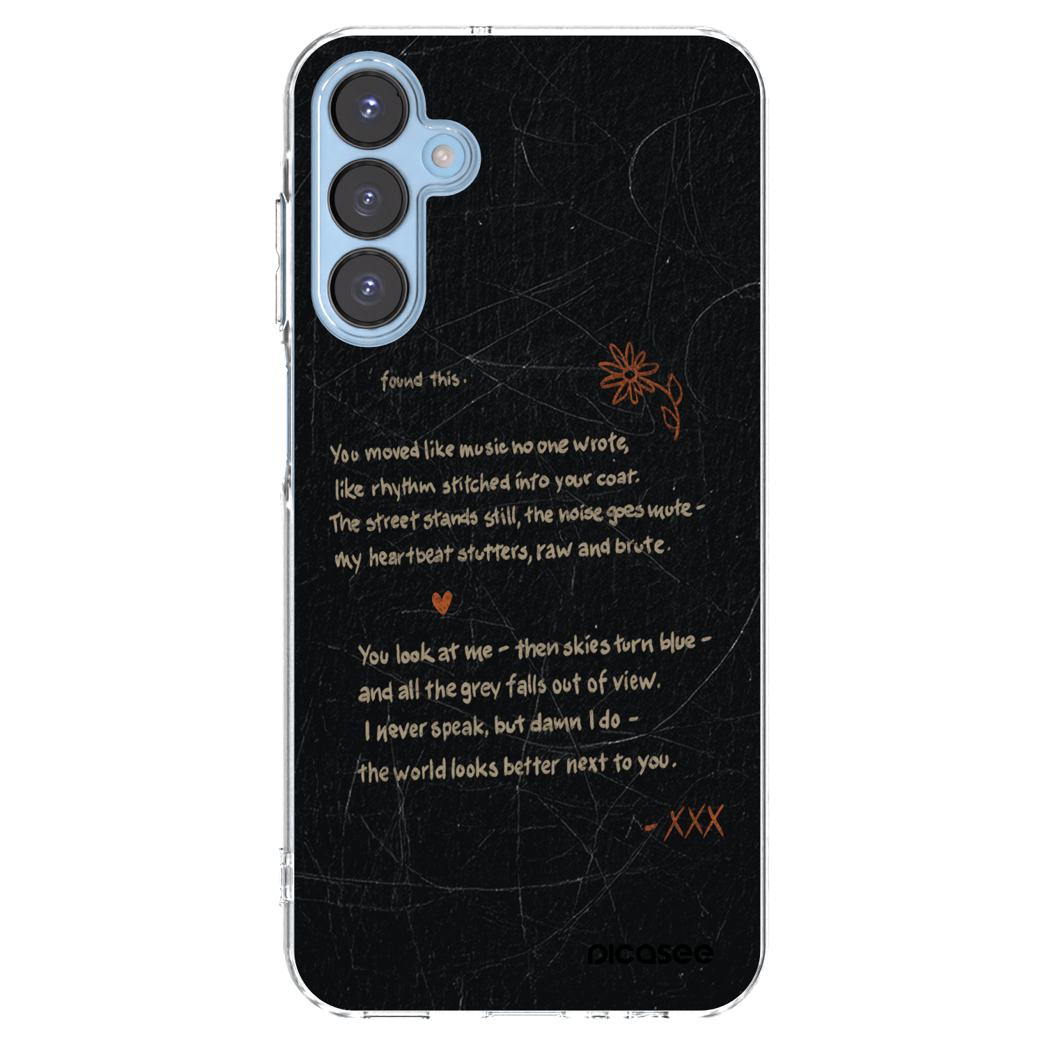 Picasee silikonowe przeźroczyste etui na Samsung Galaxy A15 A156B 5G - POET