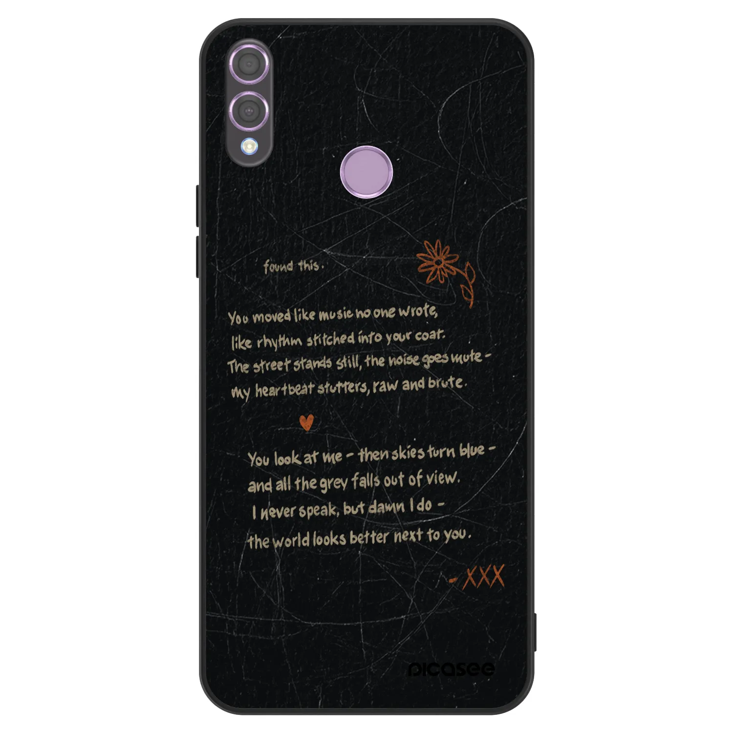 Picasee ULTIMATE CASE na Honor 8X - POET