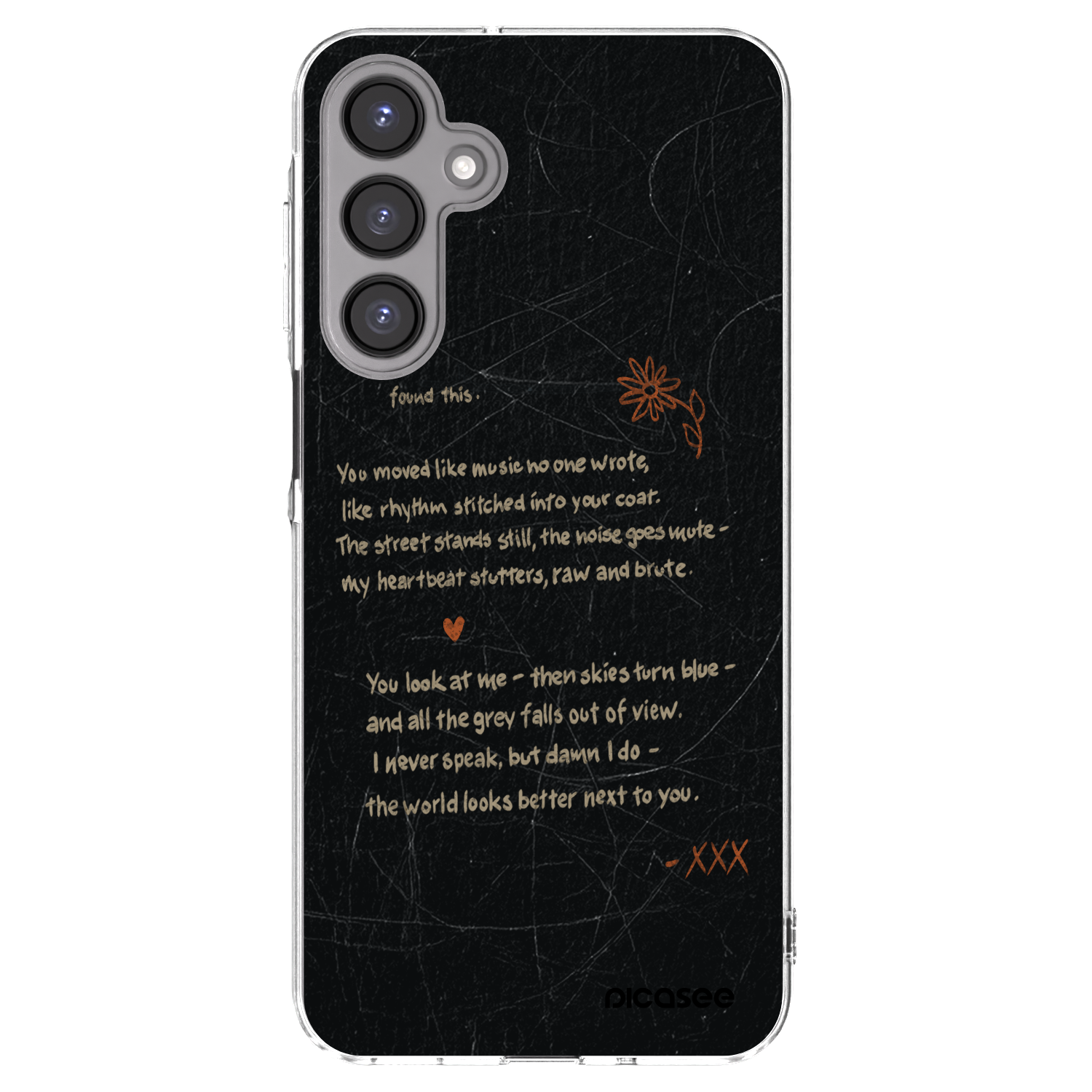 Picasee silikonowe przeźroczyste etui na Samsung Galaxy A16 5G - POET