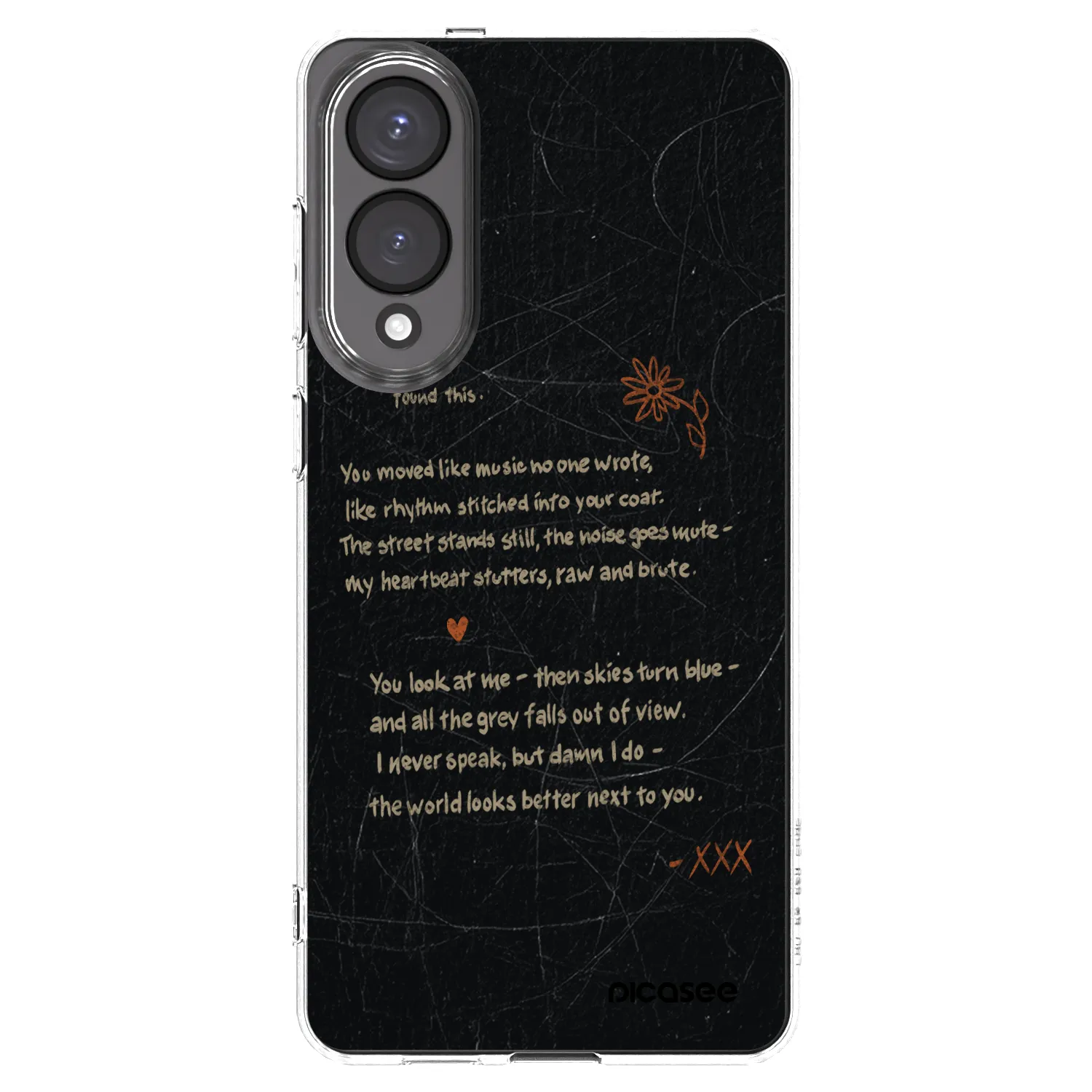 Picasee silikonowe przeźroczyste etui na Samsung Galaxy S25 Edge 5G - POET