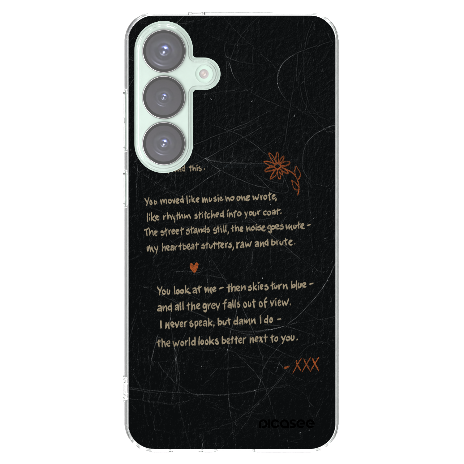 Picasee silikonowe przeźroczyste etui na Samsung Galaxy S25+ 5G - POET