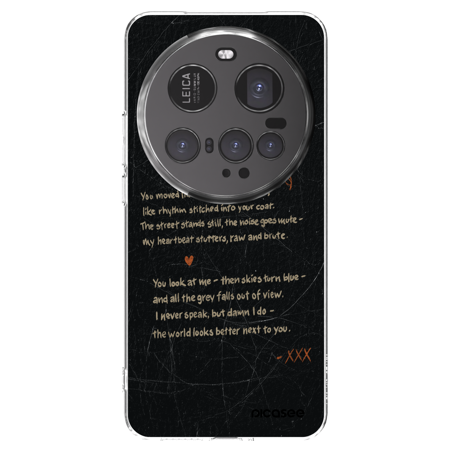 Picasee silikonowe przeźroczyste etui na Xiaomi 15 Ultra - POET
