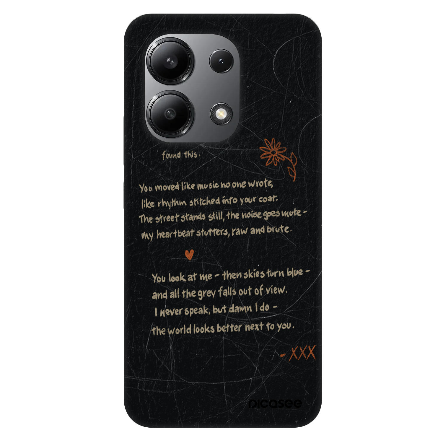 Picasee Fashion Case na Xiaomi Redmi Note 13 4G - POET