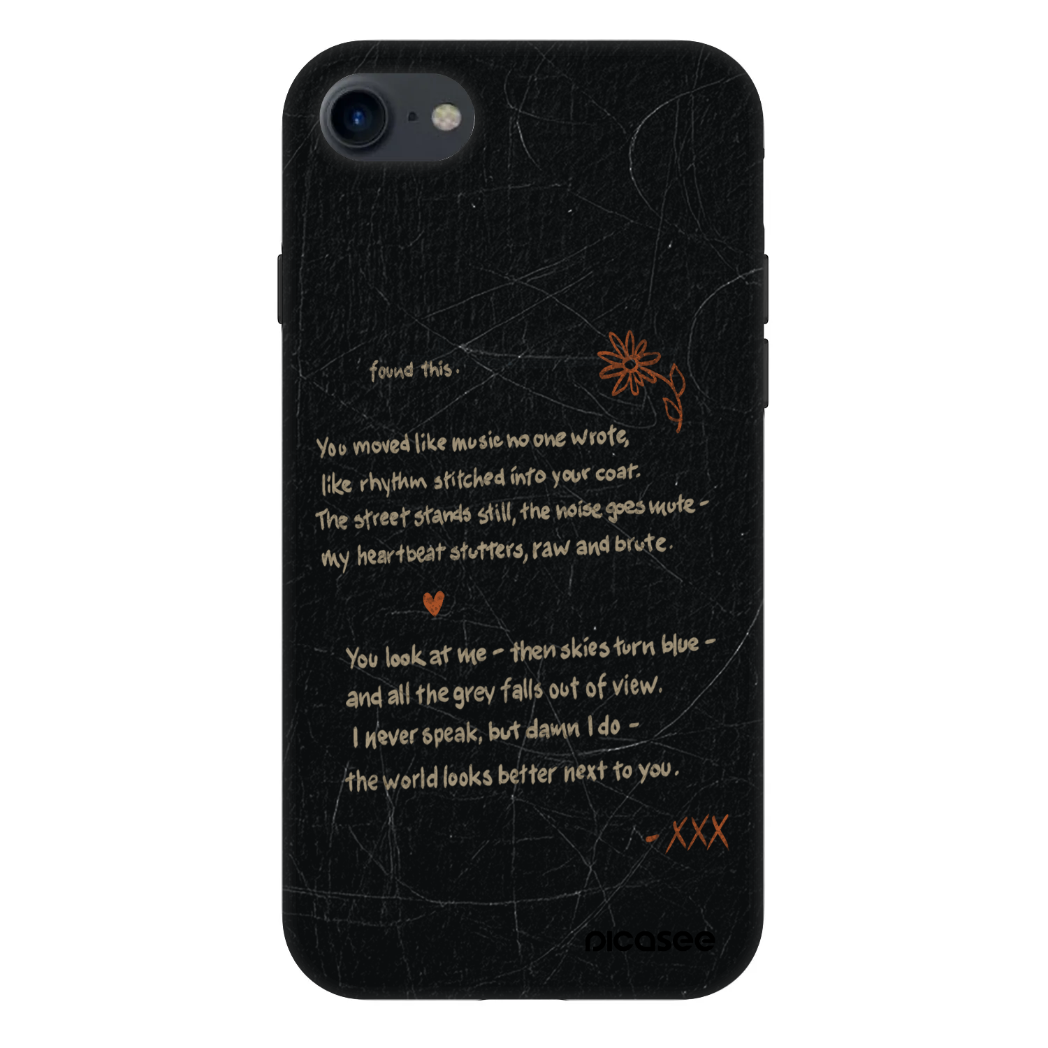 Picasee Fashion Case na Apple iPhone SE 2020 - POET