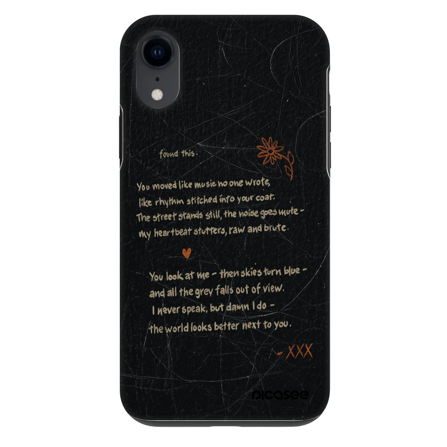 Picasee Fashion Case na Apple iPhone XR - POET