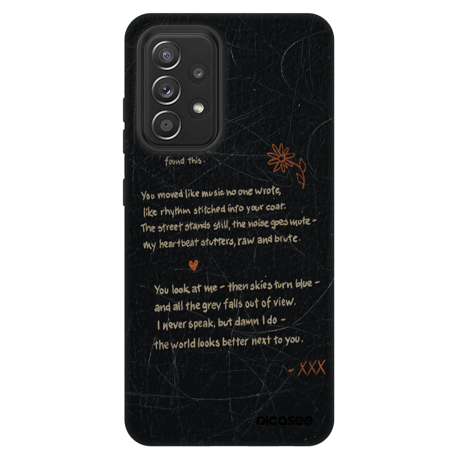Picasee Fashion Case na Samsung Galaxy A52 5G A525F - POET