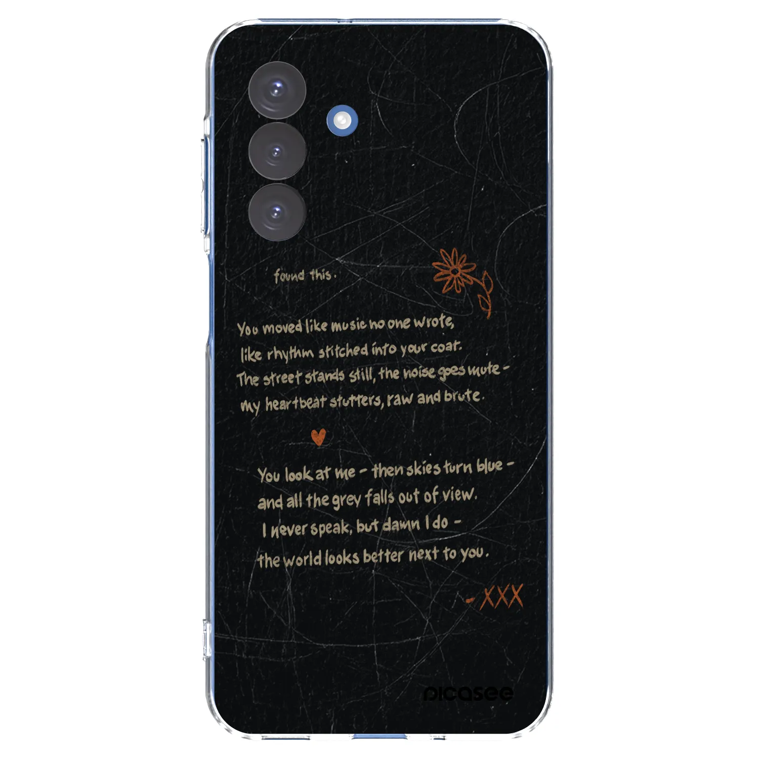 Picasee silikonowe przeźroczyste etui na Samsung Galaxy A17 5G - POET
