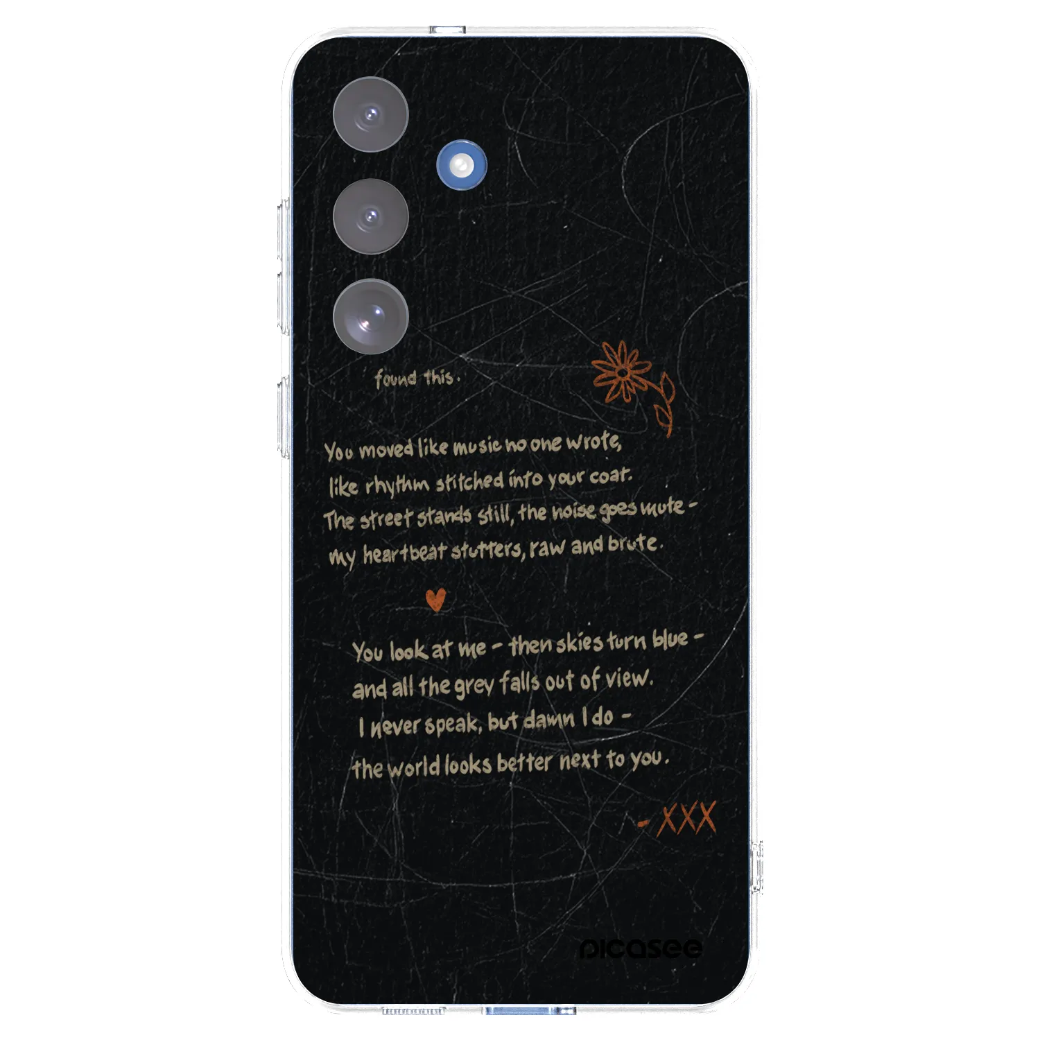 Picasee silikonowe przeźroczyste etui na Samsung Galaxy S25 FE 5G - POET
