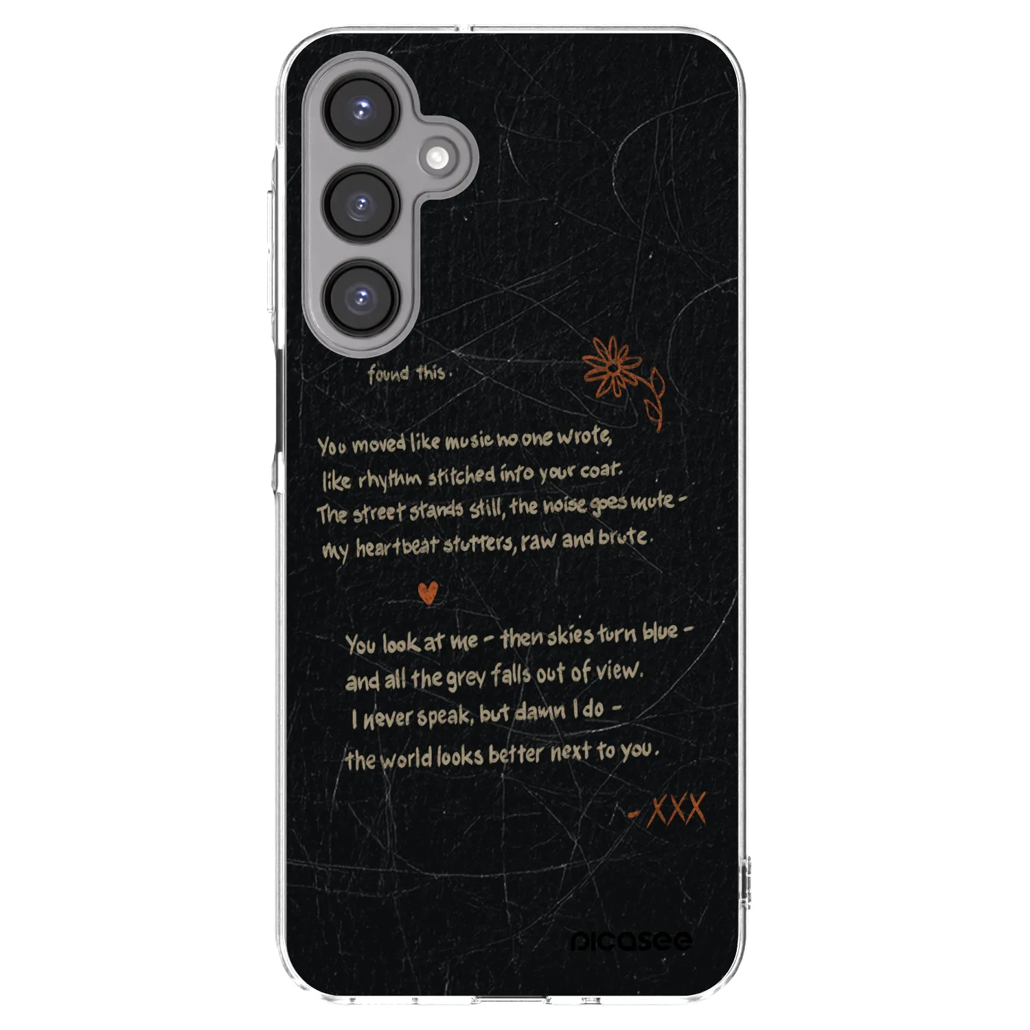 Picasee silikonowe przeźroczyste etui na Samsung Galaxy A16 4G - POET