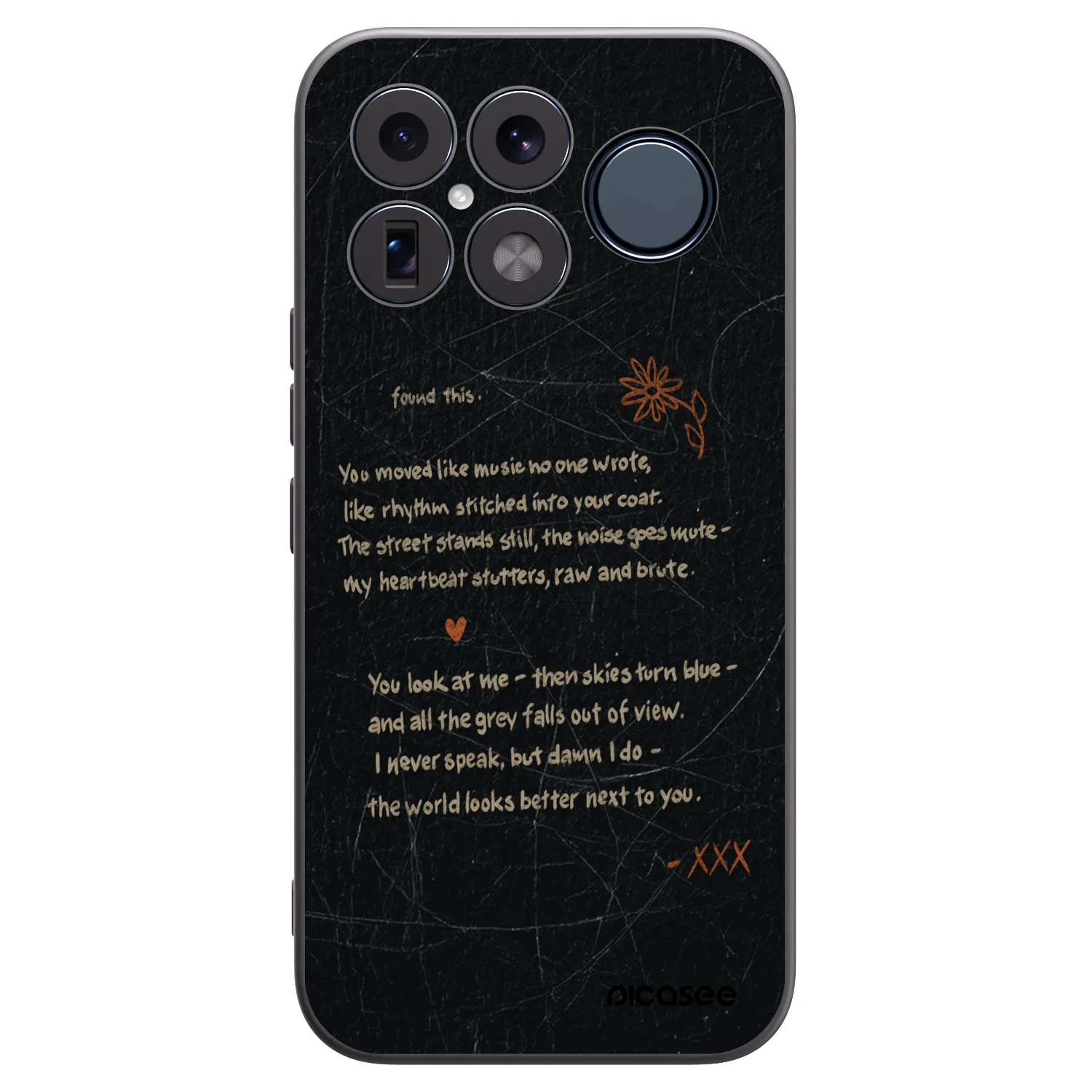 Picasee silikonowe czarne etui na Xiaomi Poco F8 Ultra - POET