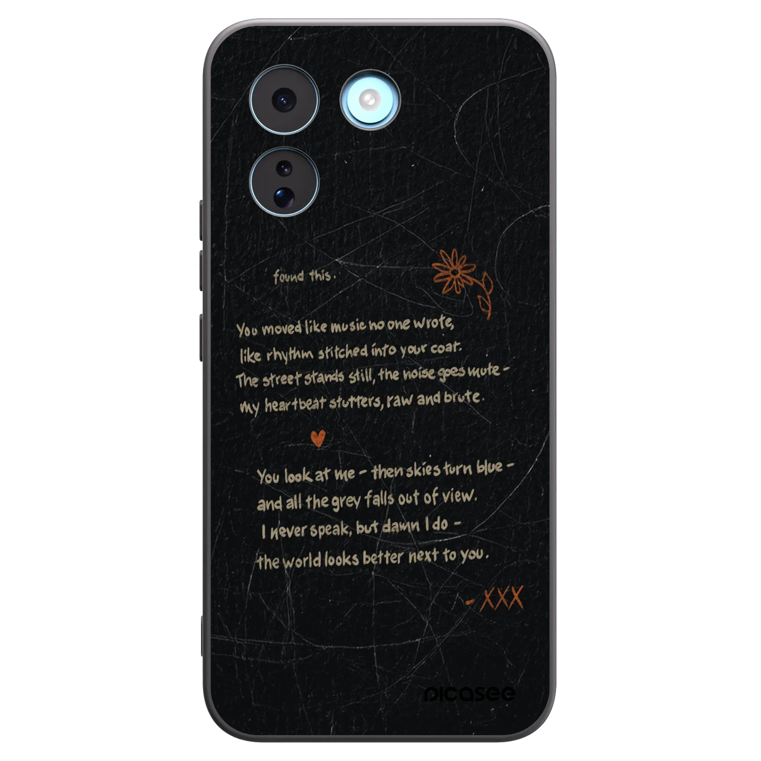 Picasee silikonowe czarne etui na Xiaomi Redmi Note 17 Pro MAX 5G - POET