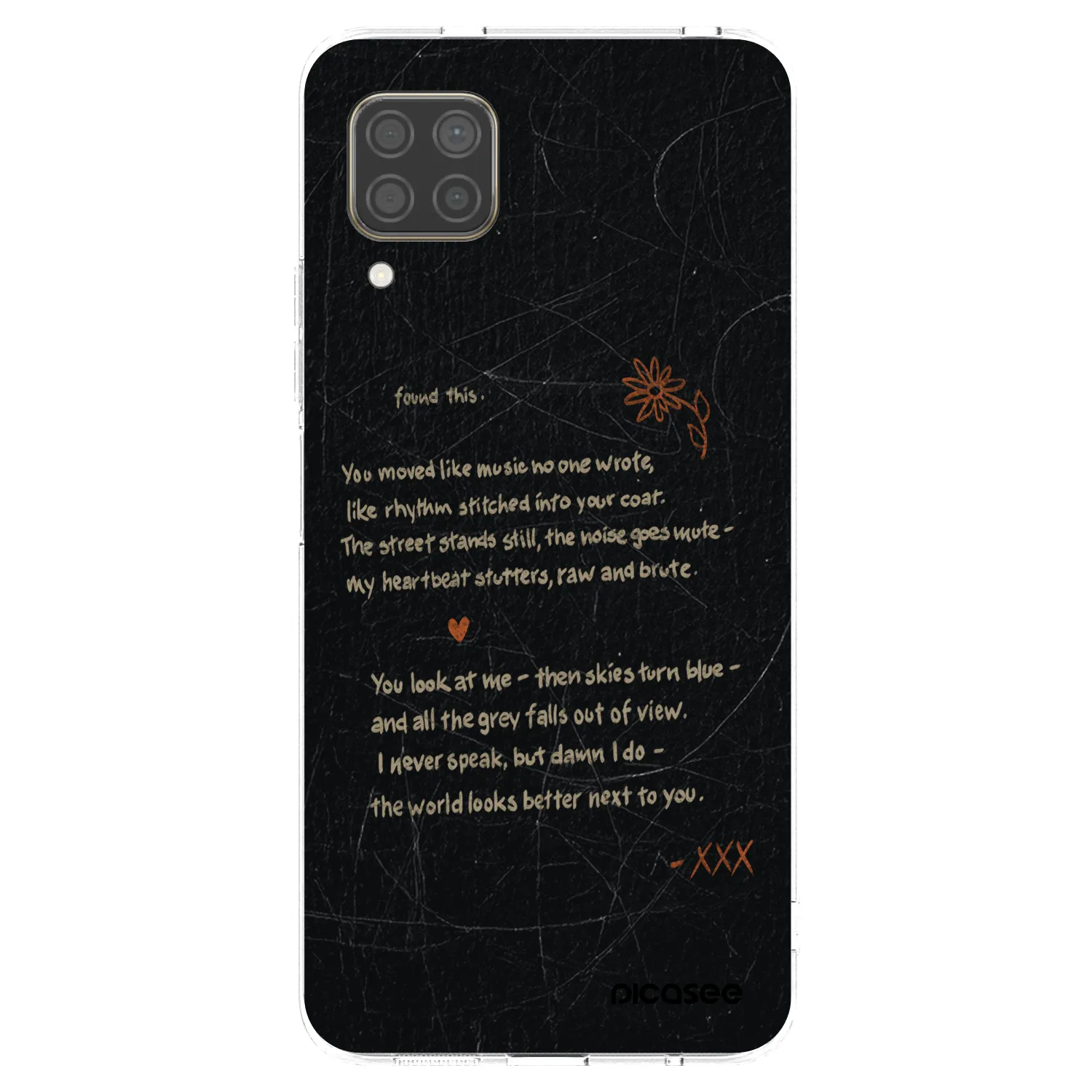 Picasee silikonowe przeźroczyste etui na Huawei P40 Lite - POET