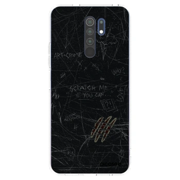 Picasee silikonowe przeźroczyste etui na Xiaomi Redmi 9 - SCRATCH