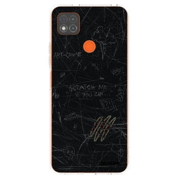 Picasee silikonowe przeźroczyste etui na Xiaomi Redmi 9C - SCRATCH