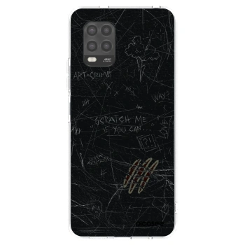 Picasee silikonowe przeźroczyste etui na Xiaomi Mi 10 Lite - SCRATCH