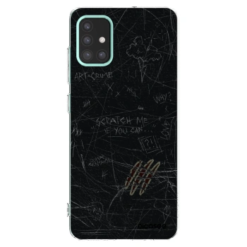 Picasee silikonowe przeźroczyste etui na Samsung Galaxy M31s - SCRATCH