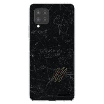 Picasee silikonowe przeźroczyste etui na Samsung Galaxy A42 A426B - SCRATCH