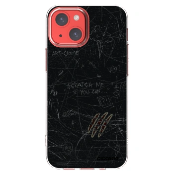 Picasee silikonowe przeźroczyste etui na Apple iPhone 13 mini - SCRATCH