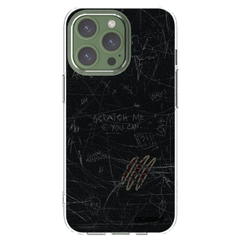 Picasee silikonowe przeźroczyste etui na Apple iPhone 13 Pro - SCRATCH