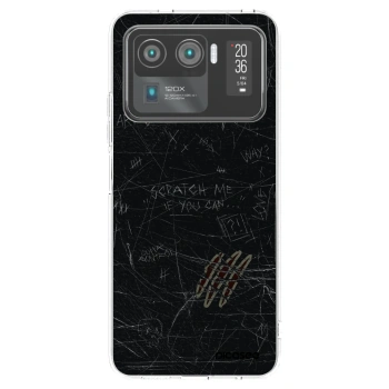 Picasee silikonowe przeźroczyste etui na Xiaomi Mi 11 Ultra - SCRATCH