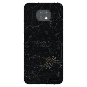 Picasee silikonowe przeźroczyste etui na Xiaomi Redmi Note 9T - SCRATCH