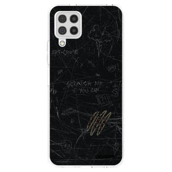 Picasee silikonowe przeźroczyste etui na Samsung Galaxy A22 A225F 4G - SCRATCH