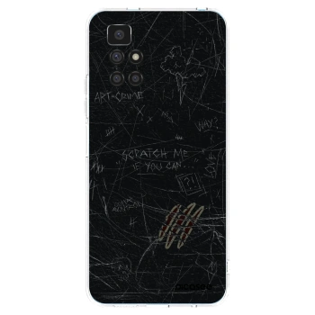 Picasee silikonowe przeźroczyste etui na Xiaomi Redmi 10 - SCRATCH