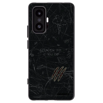 Picasee silikonowe czarne etui na Xiaomi 11T - SCRATCH
