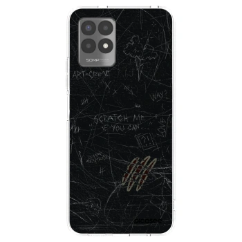 Picasee silikonowe przeźroczyste etui na Realme 8i - SCRATCH