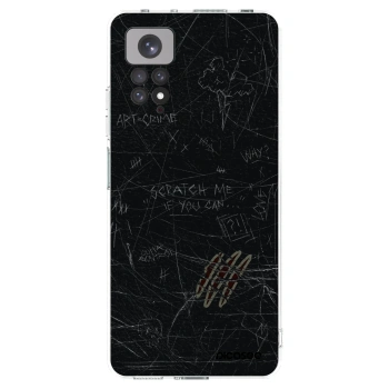 Picasee silikonowe przeźroczyste etui na Xiaomi Redmi Note 11S 4G - SCRATCH