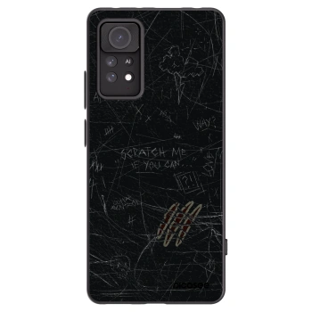 Picasee silikonowe czarne etui na Xiaomi Redmi Note 11 Pro 5G - SCRATCH