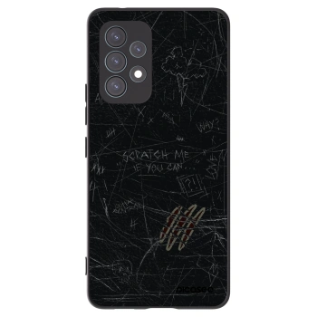 Picasee silikonowe czarne etui na Samsung Galaxy A53 5G A536 - SCRATCH
