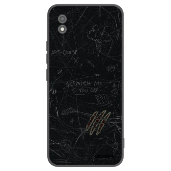 Picasee silikonowe czarne etui na Realme C11 (2021) - SCRATCH