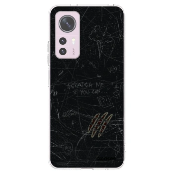 Picasee silikonowe przeźroczyste etui na Xiaomi 12 - SCRATCH