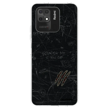 Picasee silikonowe przeźroczyste etui na Xiaomi Redmi 10C - SCRATCH