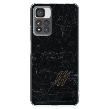 Picasee silikonowe przeźroczyste etui na Xiaomi Redmi Note 11 Pro+ 5G - SCRATCH