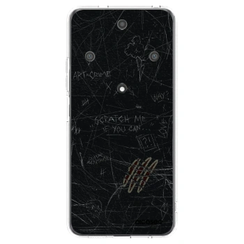 Picasee silikonowe przeźroczyste etui na Honor Magic5 Lite 5G - SCRATCH