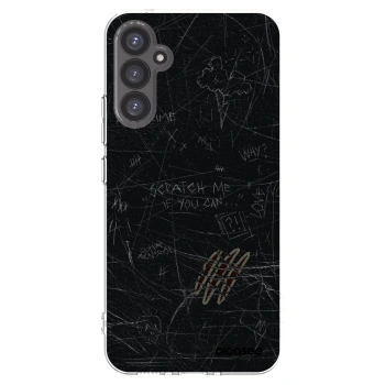 Picasee silikonowe przeźroczyste etui na Samsung Galaxy A34 5G A346B - SCRATCH