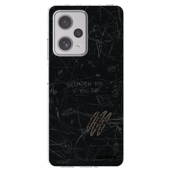 Picasee silikonowe przeźroczyste etui na Xiaomi Redmi Note 12 Pro+ 5G - SCRATCH