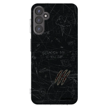 Picasee silikonowe przeźroczyste etui na Samsung Galaxy A14 4G A145R - SCRATCH
