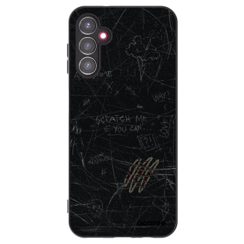Picasee silikonowe czarne etui na Samsung Galaxy A14 5G A146P - SCRATCH