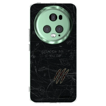 Picasee silikonowe przeźroczyste etui na Honor Magic5 Pro - SCRATCH