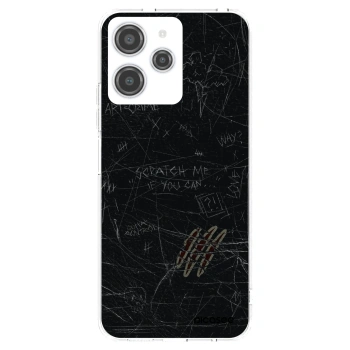 Picasee silikonowe przeźroczyste etui na Xiaomi Redmi 12 4G - SCRATCH