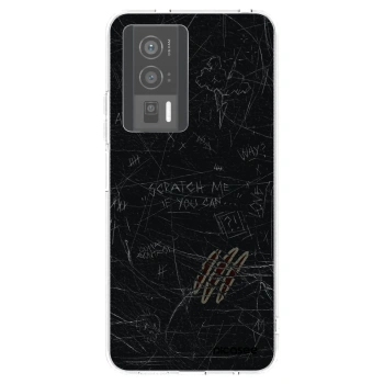 Picasee silikonowe przeźroczyste etui na Xiaomi Poco F5 Pro 5G - SCRATCH