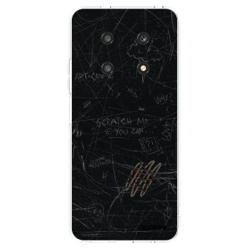 Picasee silikonowe przeźroczyste etui na Honor Magic4 Lite 5G - SCRATCH
